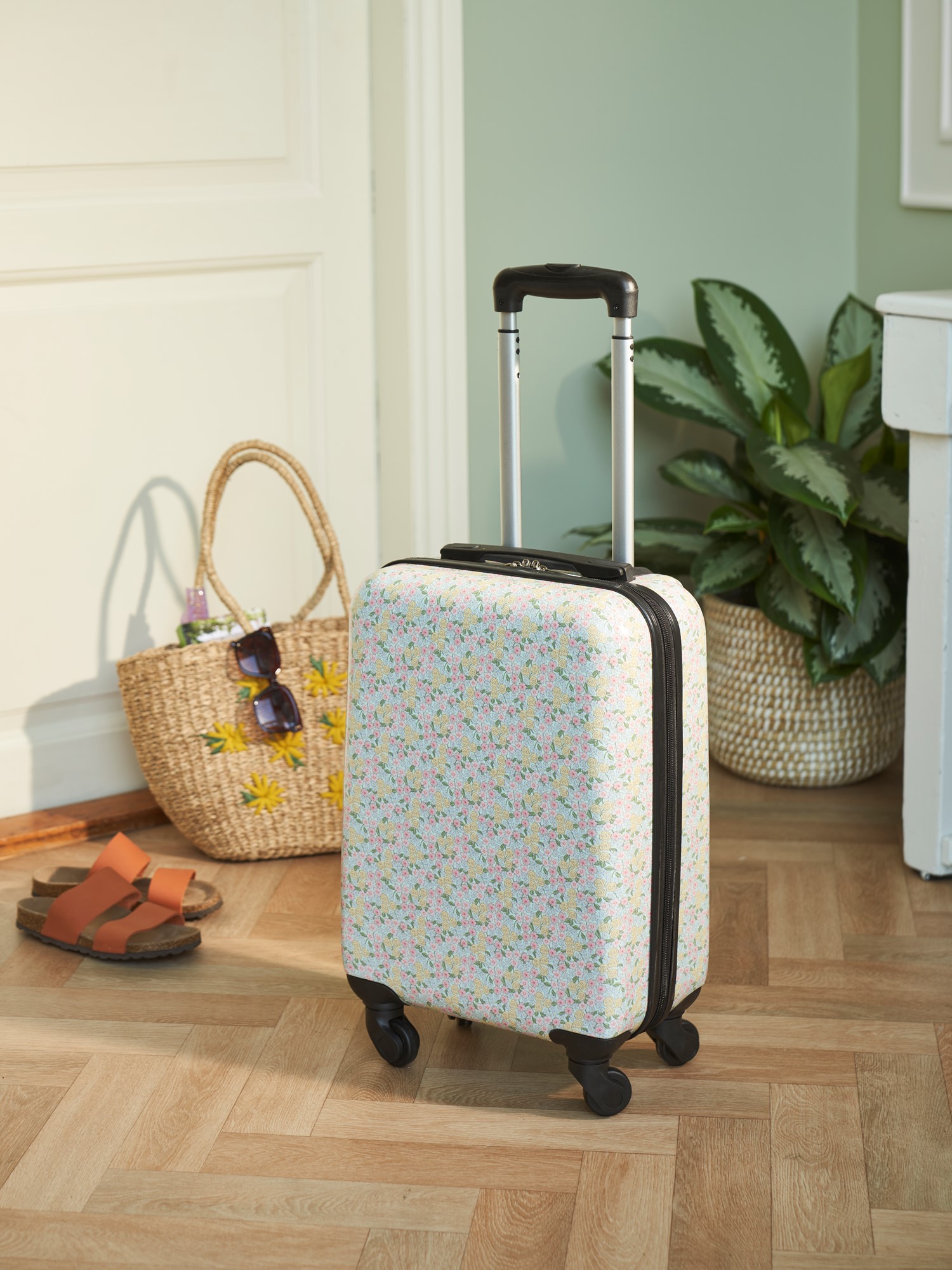 Kabinekuffert hardcase | Hardcase. 34 x 21 x 46 cm. | Coral