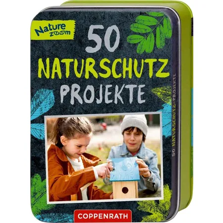 Coppenrath Verlag 50 Naturschutz-Projekte - Nature Zoom (Blechdose)