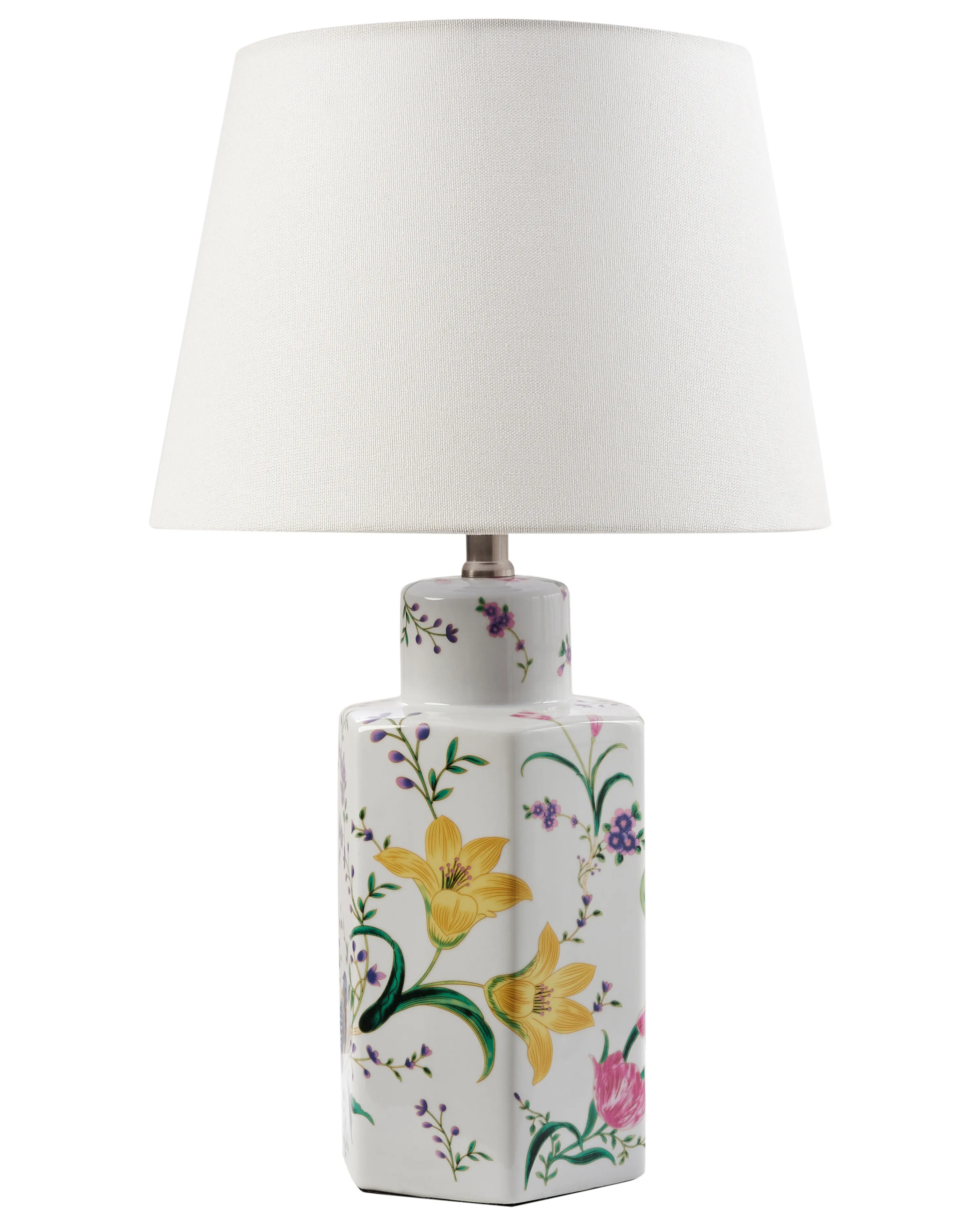 Tafellamp CAVADO Porselein Wit