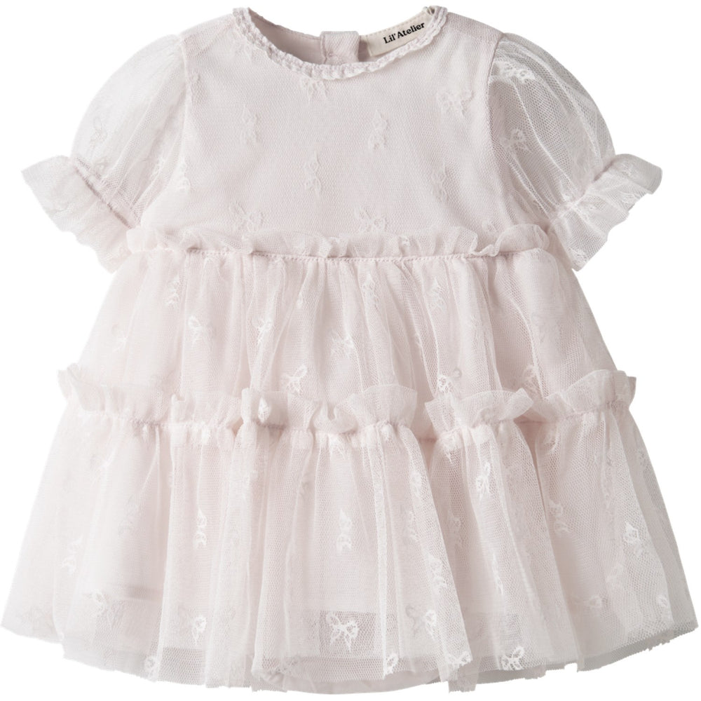 Køb Lil'Atelier Almost Mauve Nbfrosetta Ss Loose Body Kjole Lil