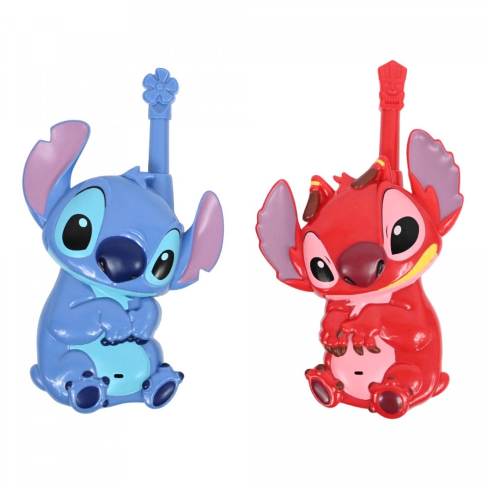 Lexibook -Disney Stitch - 3D Walkie talkies