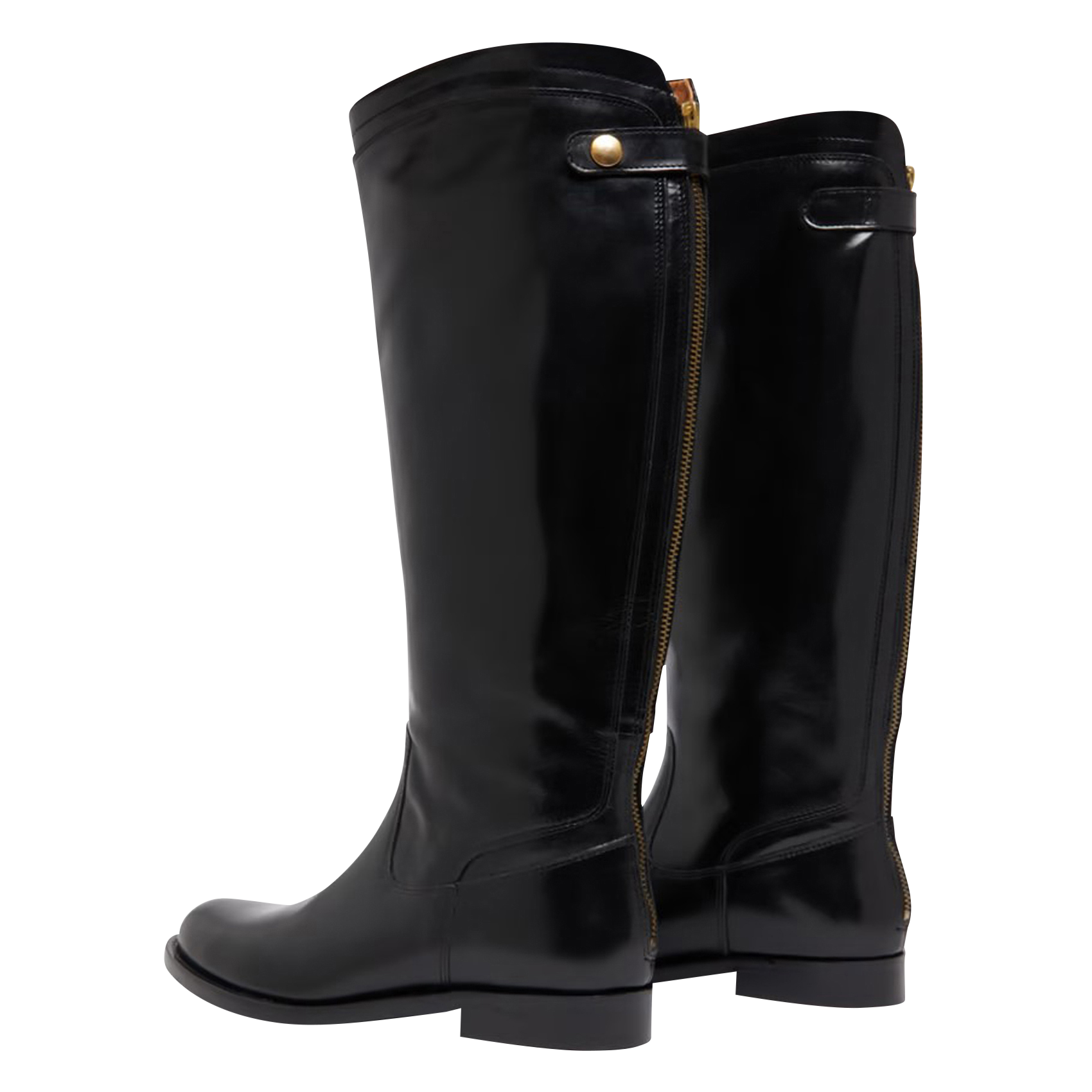 AUROS - Bottes en cuir | Noir