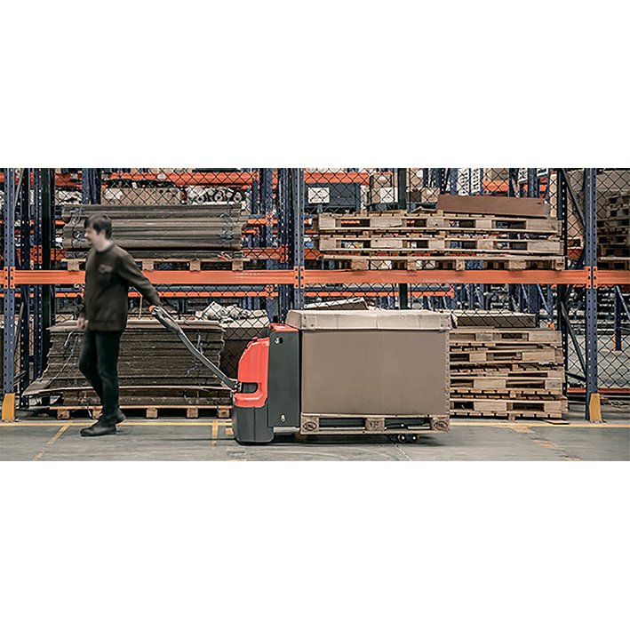 Transpalette électrique à conducteur accompagnant avec une capacité de 2500 kg