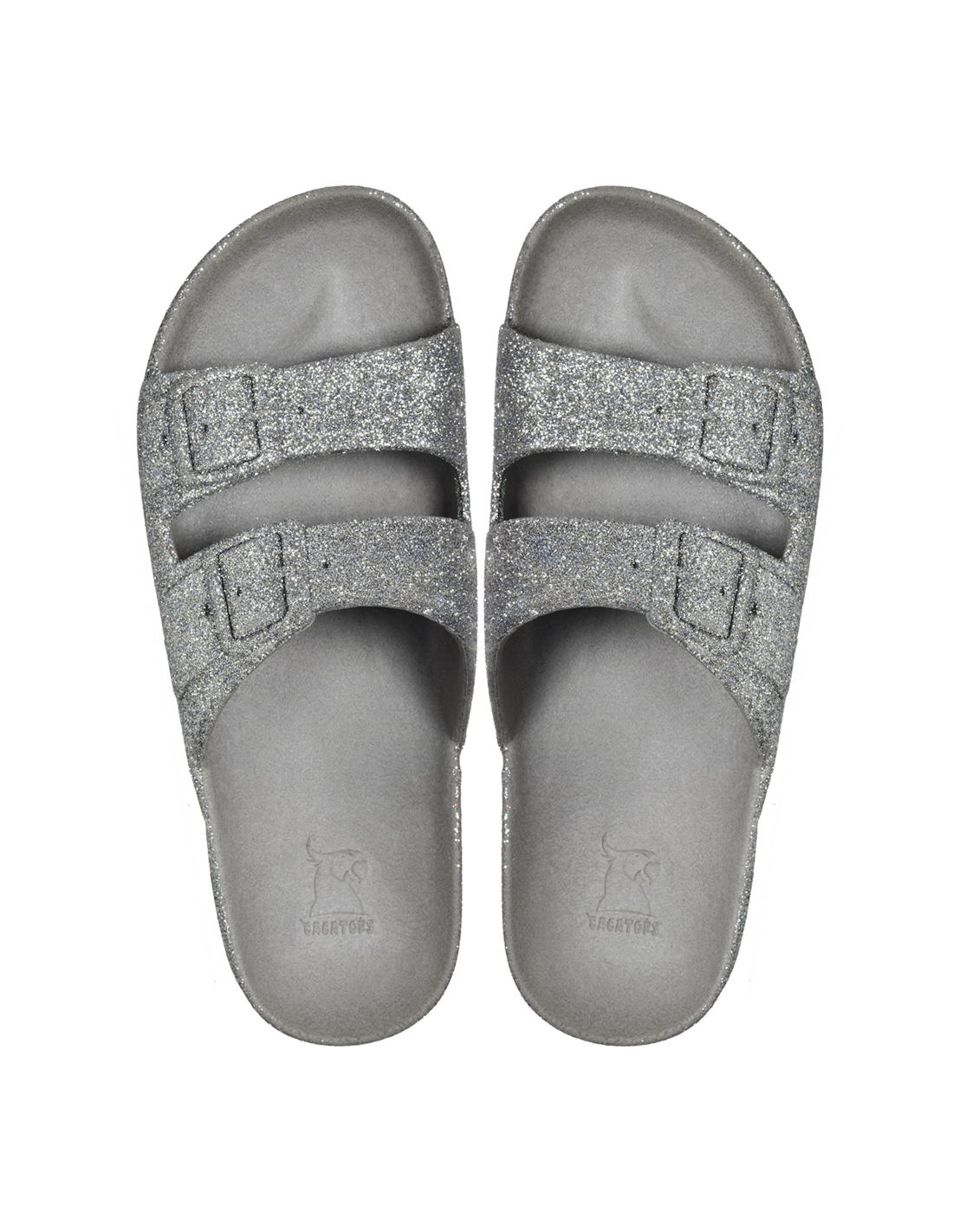 cacatoes claquettes femme trancoso women cool grey