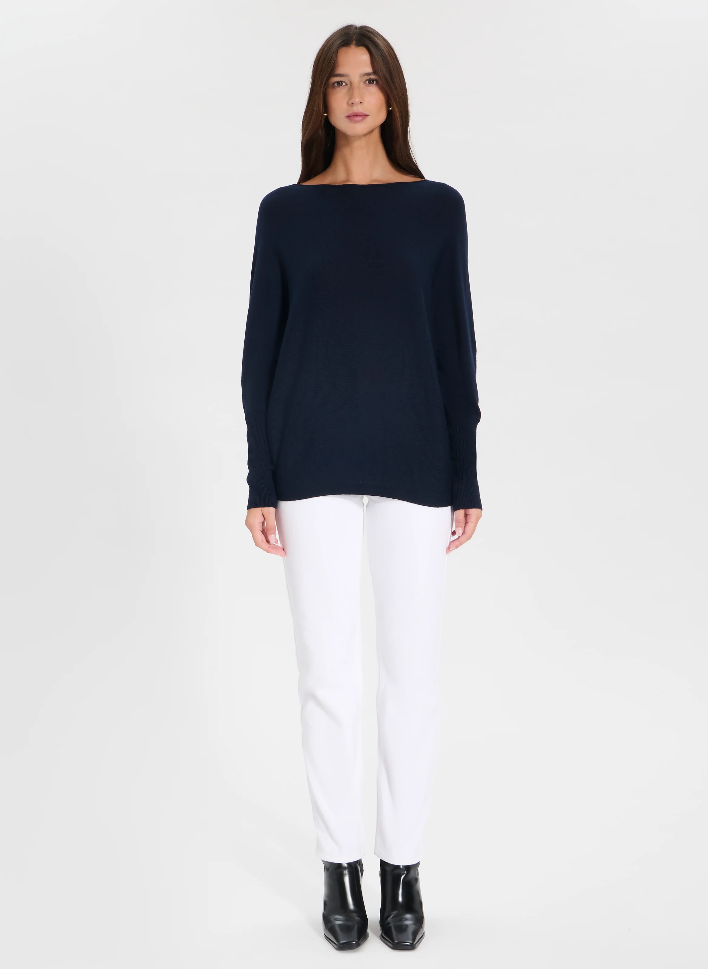 PENSEEBOAT - Pull oversize en maille | Bleu