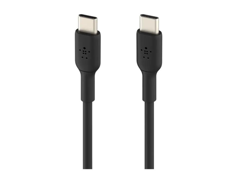 Belkin BoostCharge - USB-kabel - 24 pin USB-C (han) til 24 pin USB-C (han) - 2 m - sort