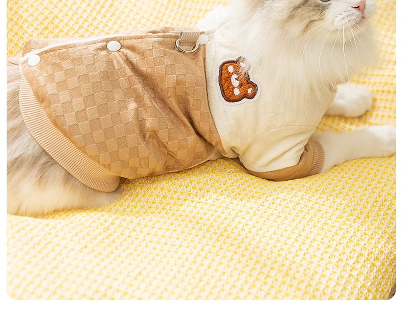 Cissilli - Bear Checker Pet Top