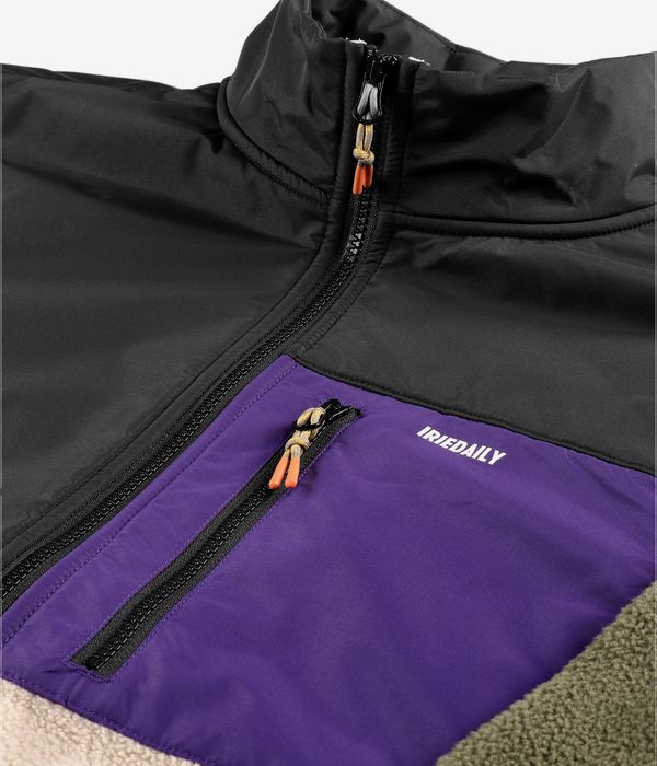 Iriedaily Auf Deck Fleece Jacke (deep purple)