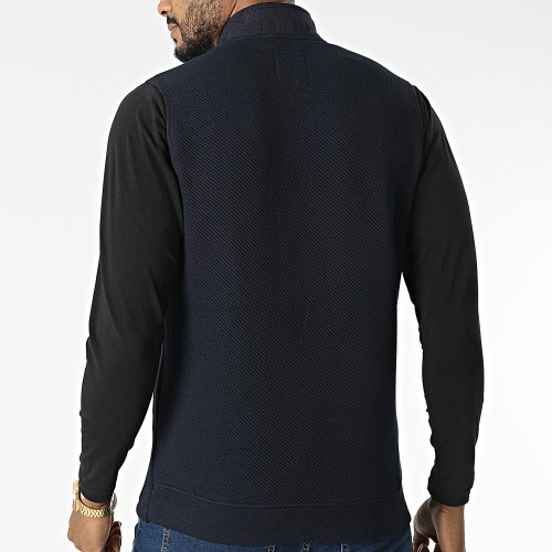 Veste Zippée Sans Manches BLC22K11 Bleu Marine