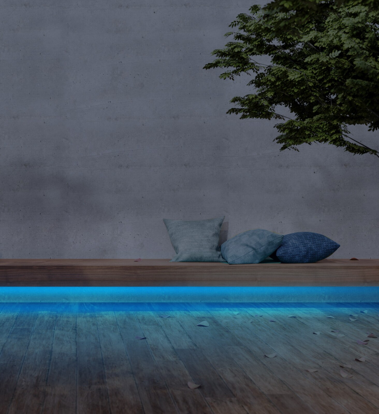 LED-Schlauch - blau - 6 Meter