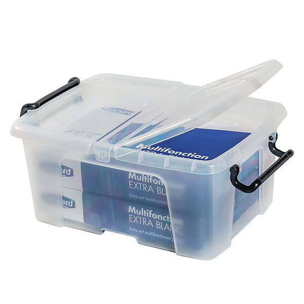 Bac de rangement multi-usages Strata by CEP 12L transparent