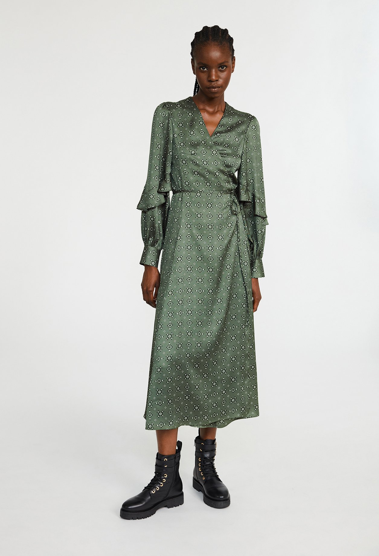 Robe longue cache c&oelig;ur