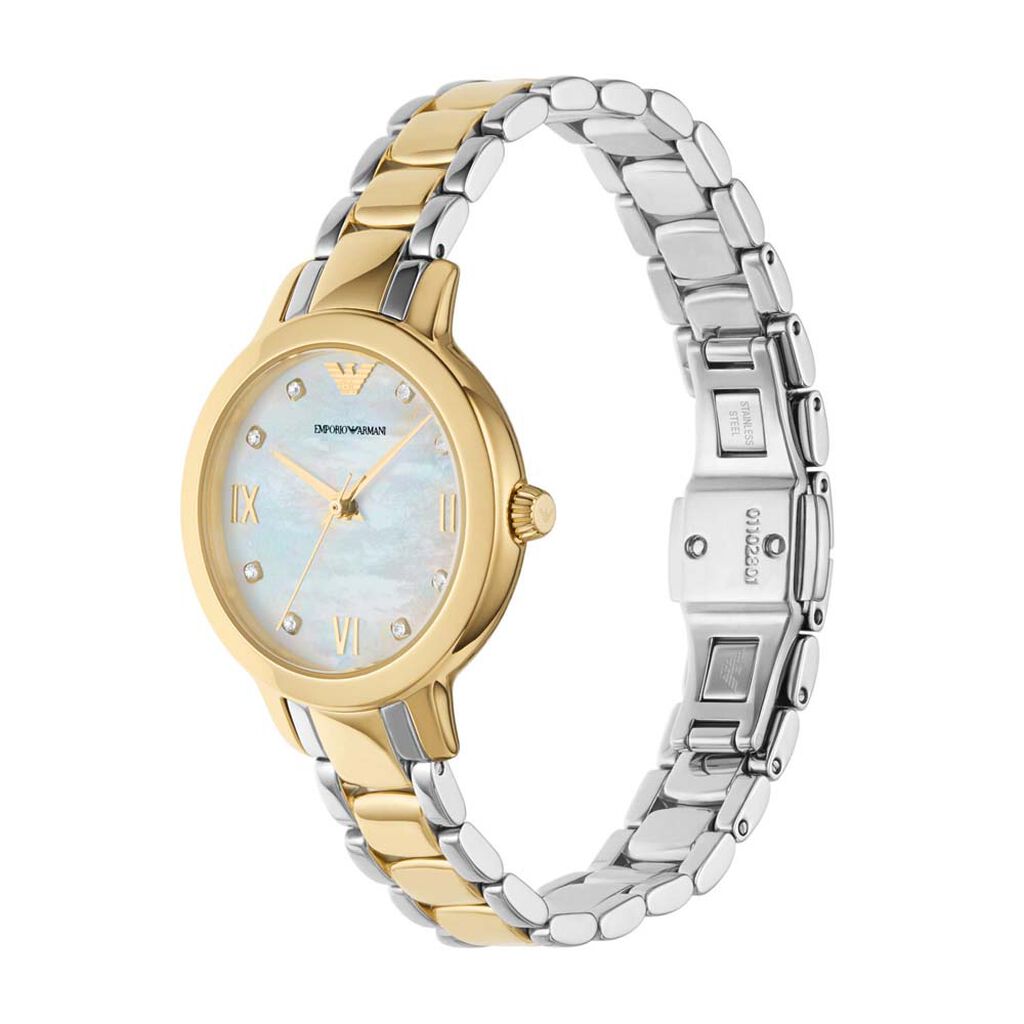 Montre Emporio Armani Blanc