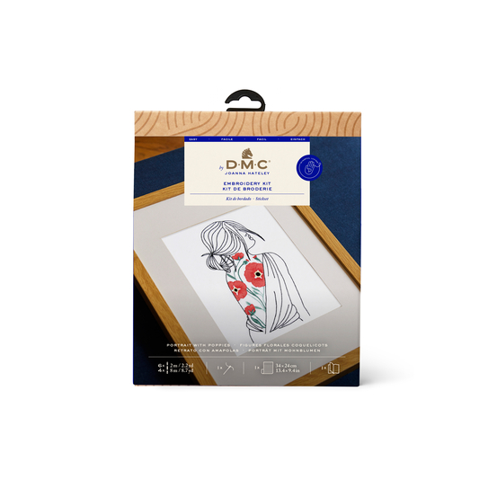 Kit de broderie DIY Coquelicot