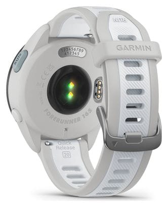 Montre de Sport Garmin Forerunner 165 Gris Mist Blanc Whitestone