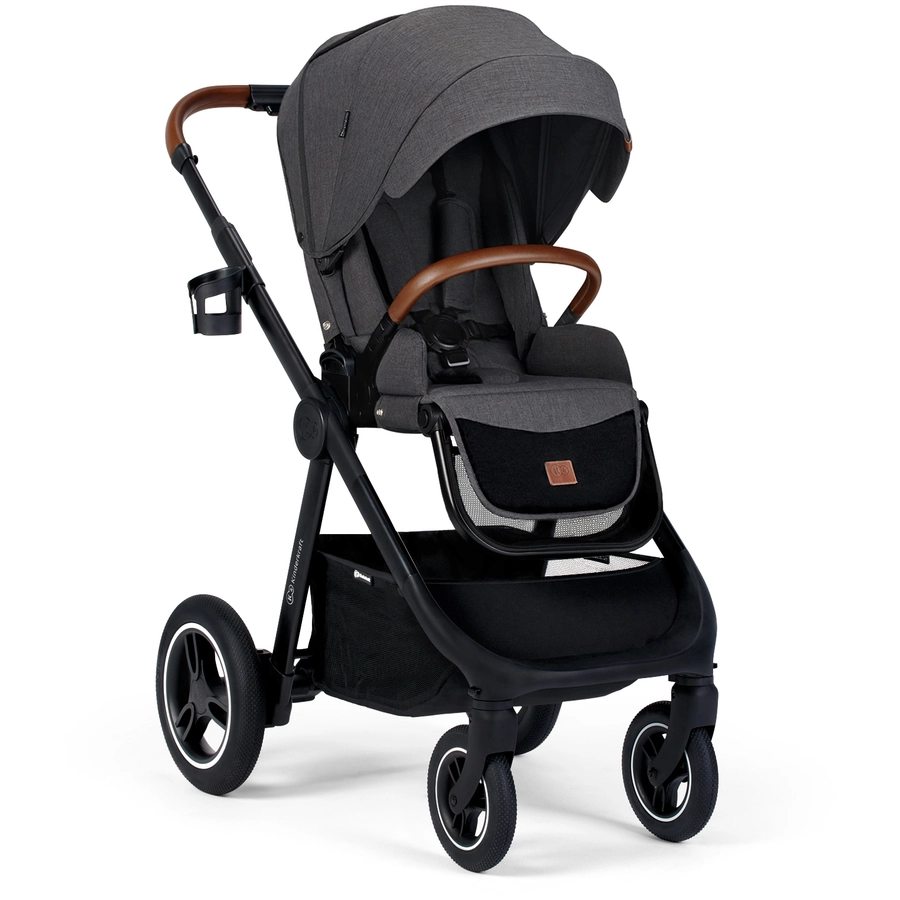 Kinderkraft Kombikinderwagen EVERYDAY 2 in 1 dark grey black frame