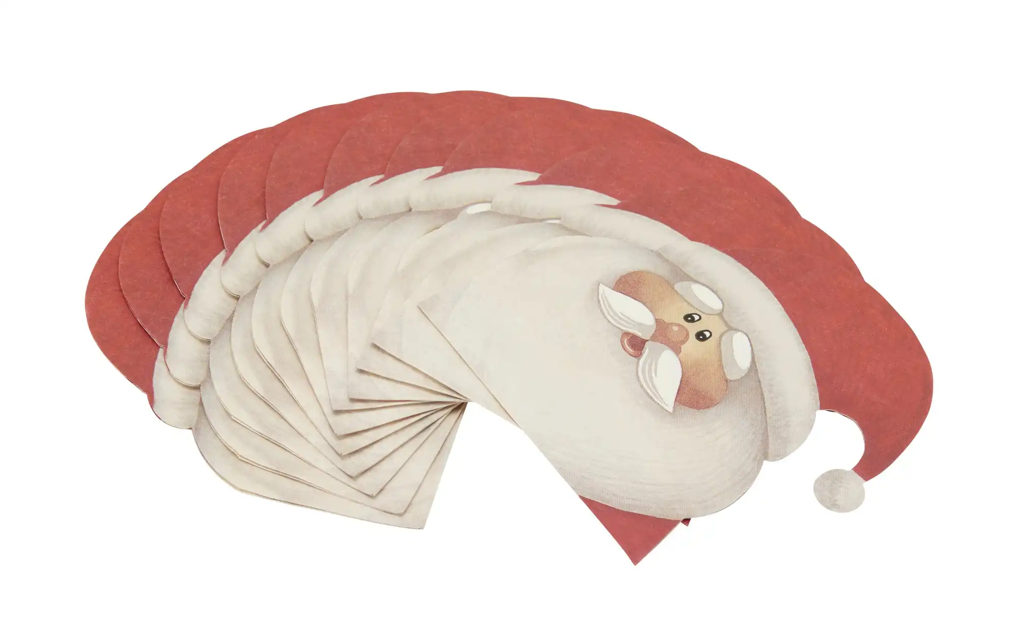 HOME STORY Weihnachtsservietten, 12er Pack