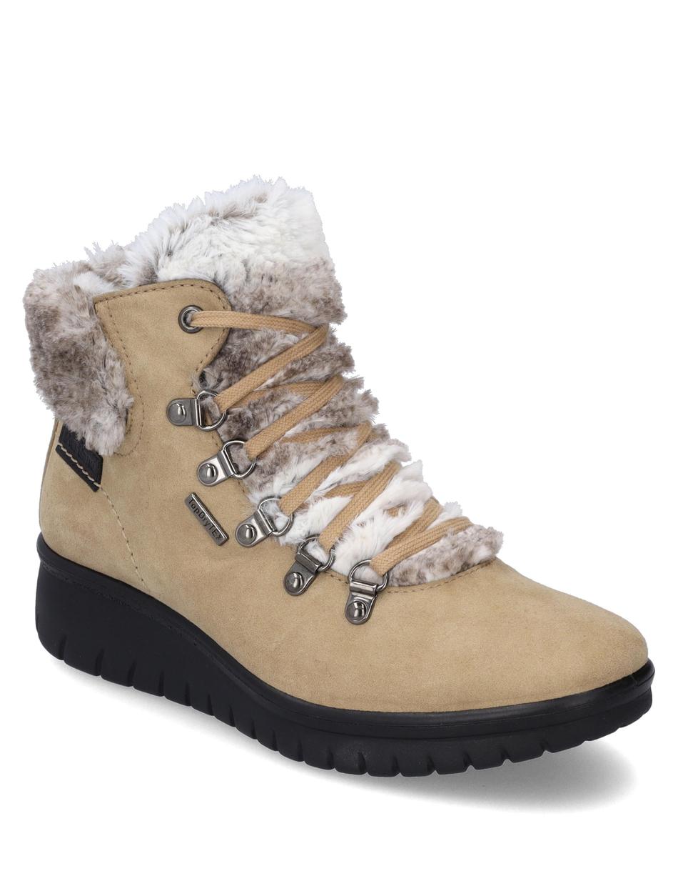 Stiefelette Calais 82, beige-kombi