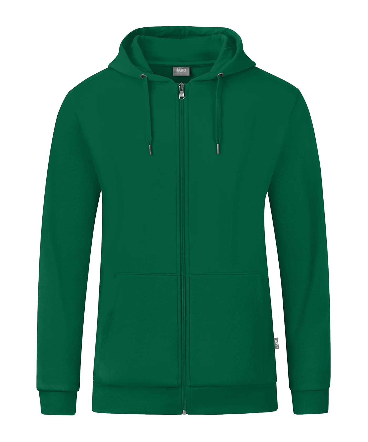 JAKO Organic Kapuzenjacke Grün F260