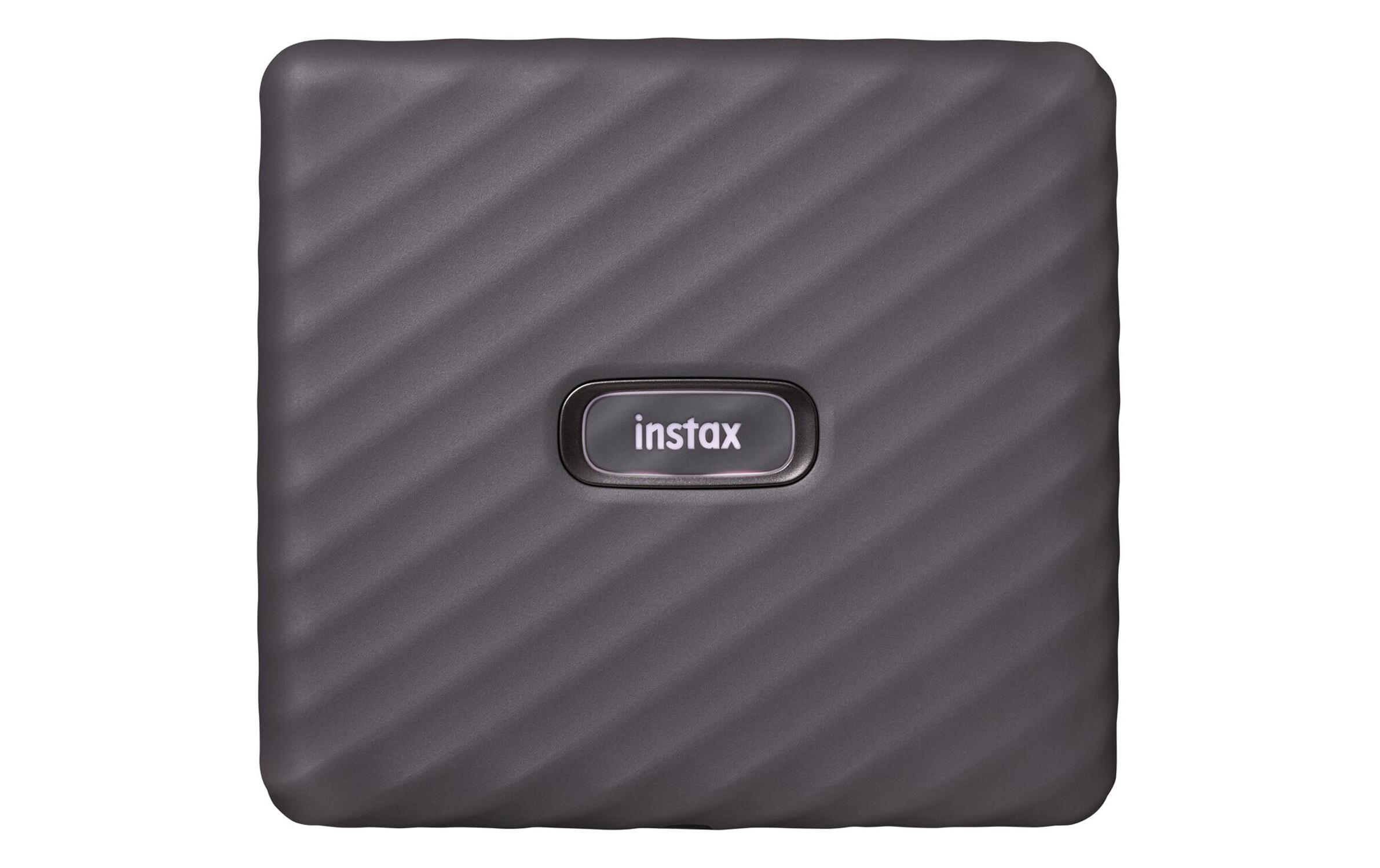 Mobiler Drucker Instax Link Wide Mocha Gray<br>Smartphone-Polaroid-Drucker mit Bluetooth-Verbindung