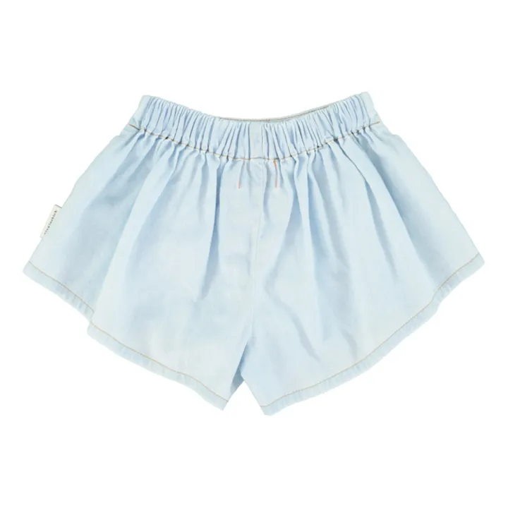 Piupiuchick Jupe Short Chambray | Bleu Clair