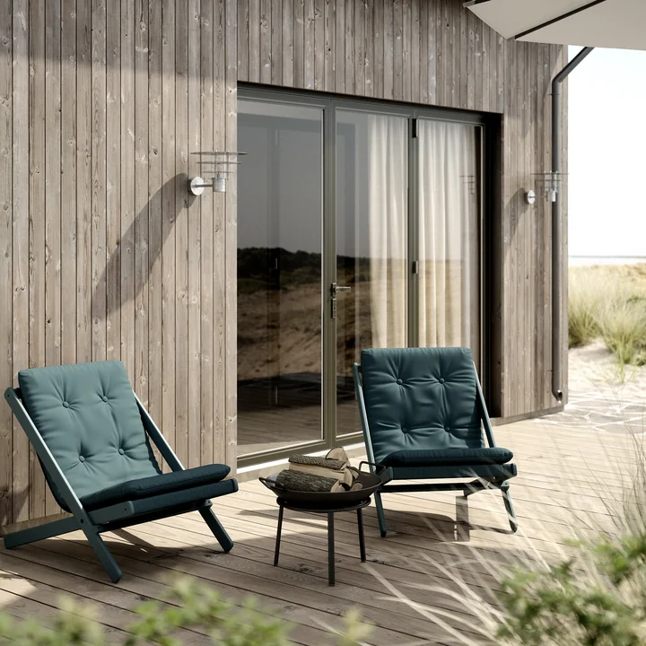 Karup Design - Boogie Klappstuhl, Buche / grau (646)