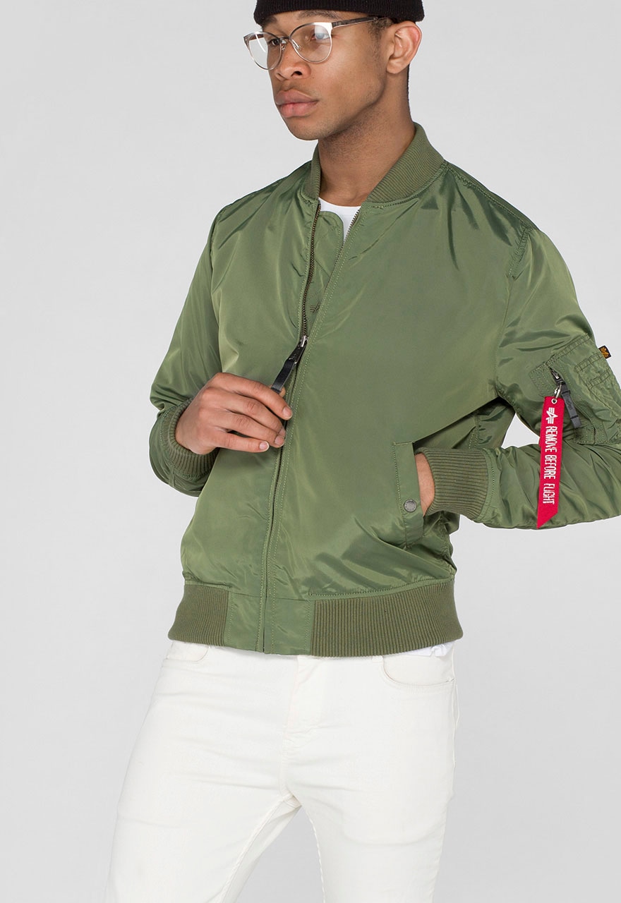 Alpha Industries Bomberjacke »MA-1 TT« Kunstfaser, slim fit