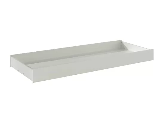 NASH WHITE - Chambre 90x200cm + Armoire 2P + Pack Bureau
