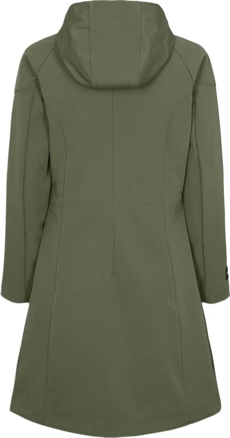 H2O Ingrid lang softshell jakke Grøn