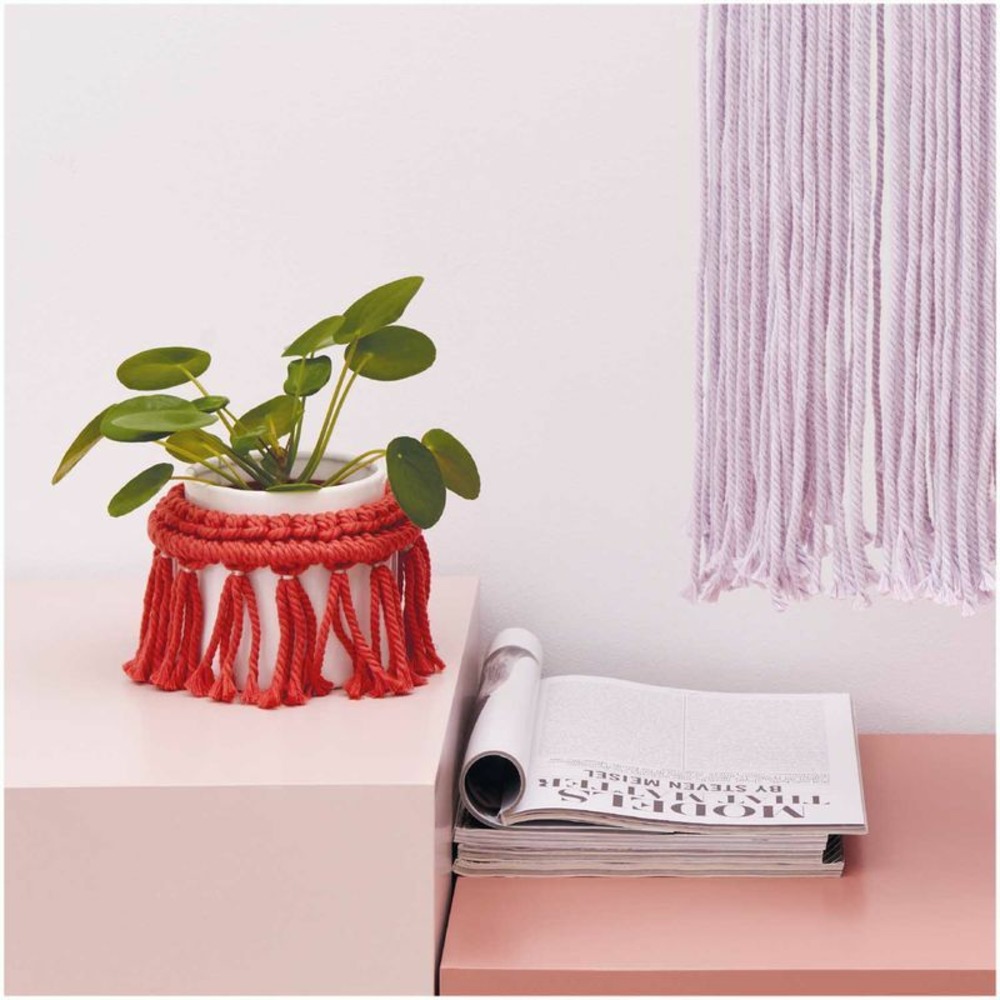 Pelote de corde en coton 25 m - rouge