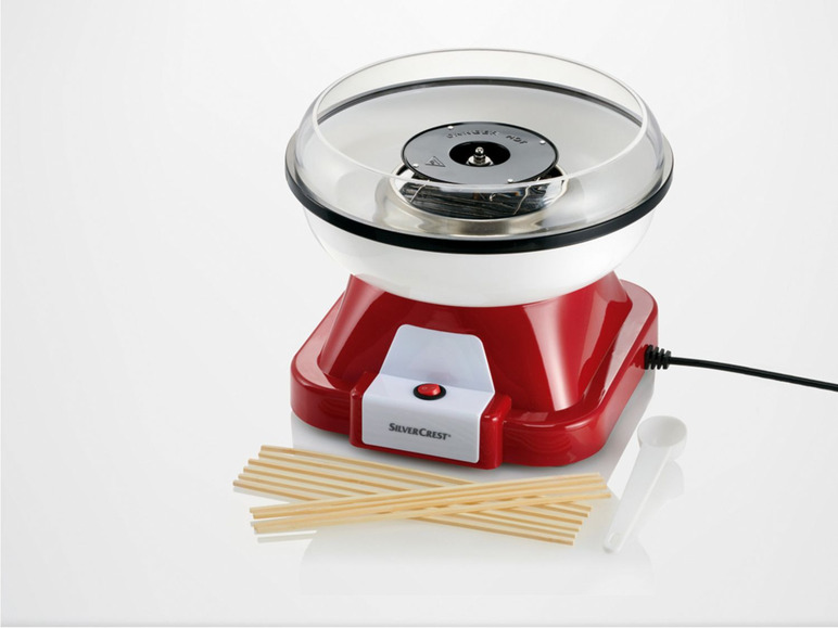 SILVERCREST® suikerspinmachine, 500 watt, inclusief 10 bamboestokjes (OSCZ/OSPL/OSSK)