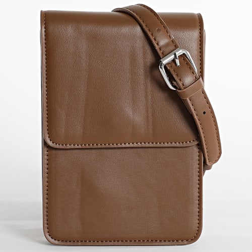 Ensemble Sacoche Et Porte-Cartes Marron