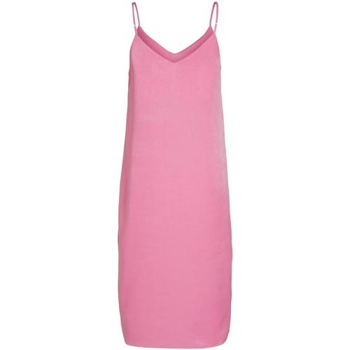 Vila - Vestido Viamazed Strap Rosa