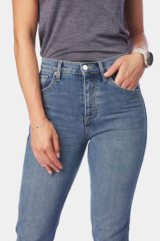 Duer Duer High Rise Straight Broek Dames