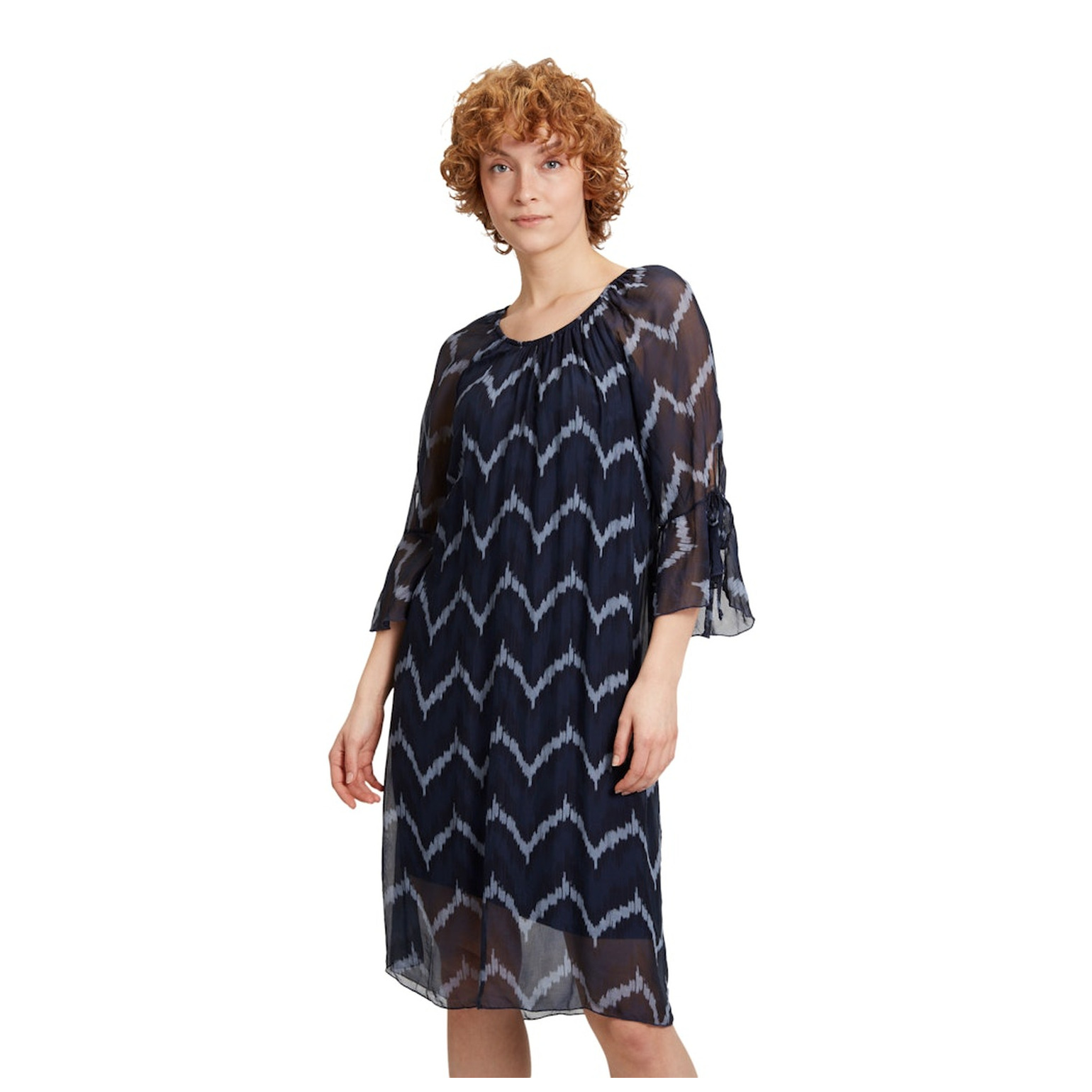 Cartoon Kleid Kurz 3/4 Arm