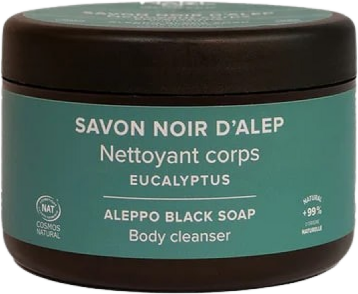 Najel  Schwarze Aleppo-Seife mit Eukalyptus, 180 g