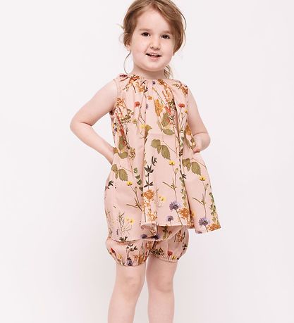Christina Rohde Shorts - Rosa m. Blumen