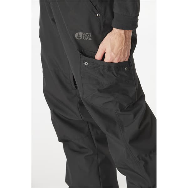 Pantalon snowboard PICTURE TESTY BIB PANTS BLACK