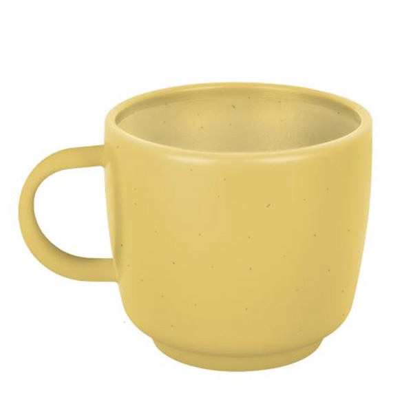 Tasse Cappuccino Mélamine Dolomit Jaune 25cl anti-dérapant BRUNNER