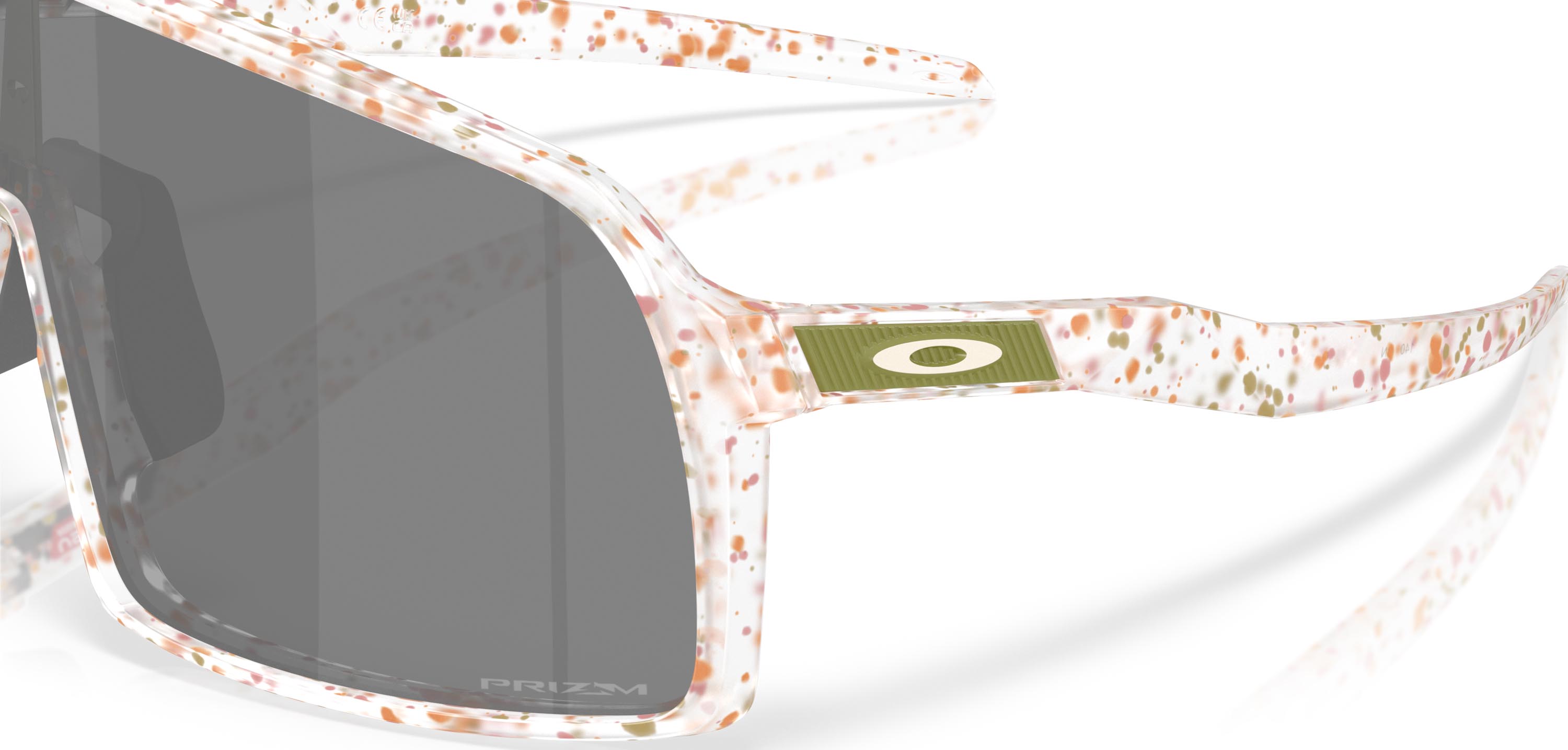 Sutro C737/Clear Terrazzo w/Prizm Black