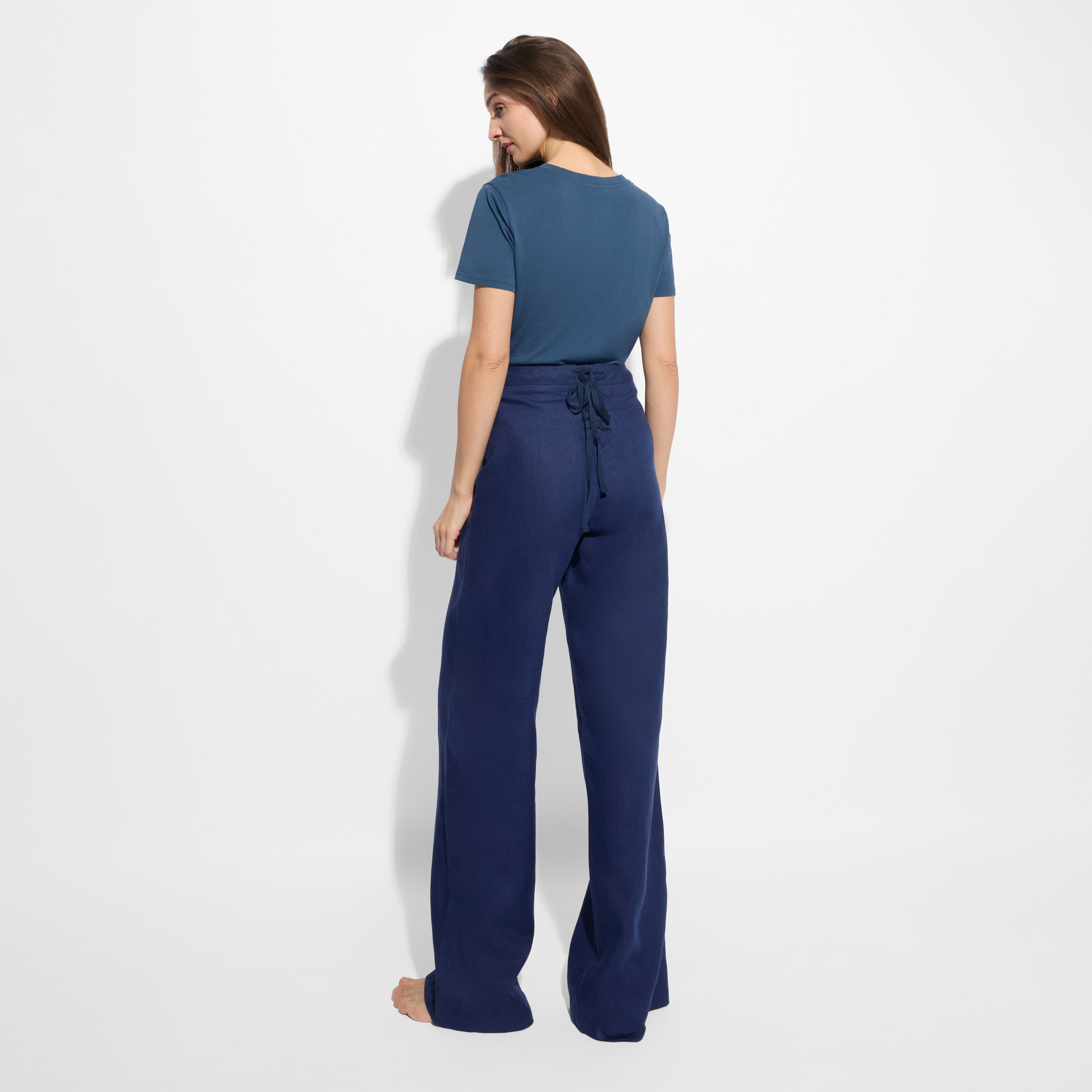 T-Shirt en Coton Femme Uni - Vilebrequin x Ines de la Fressange