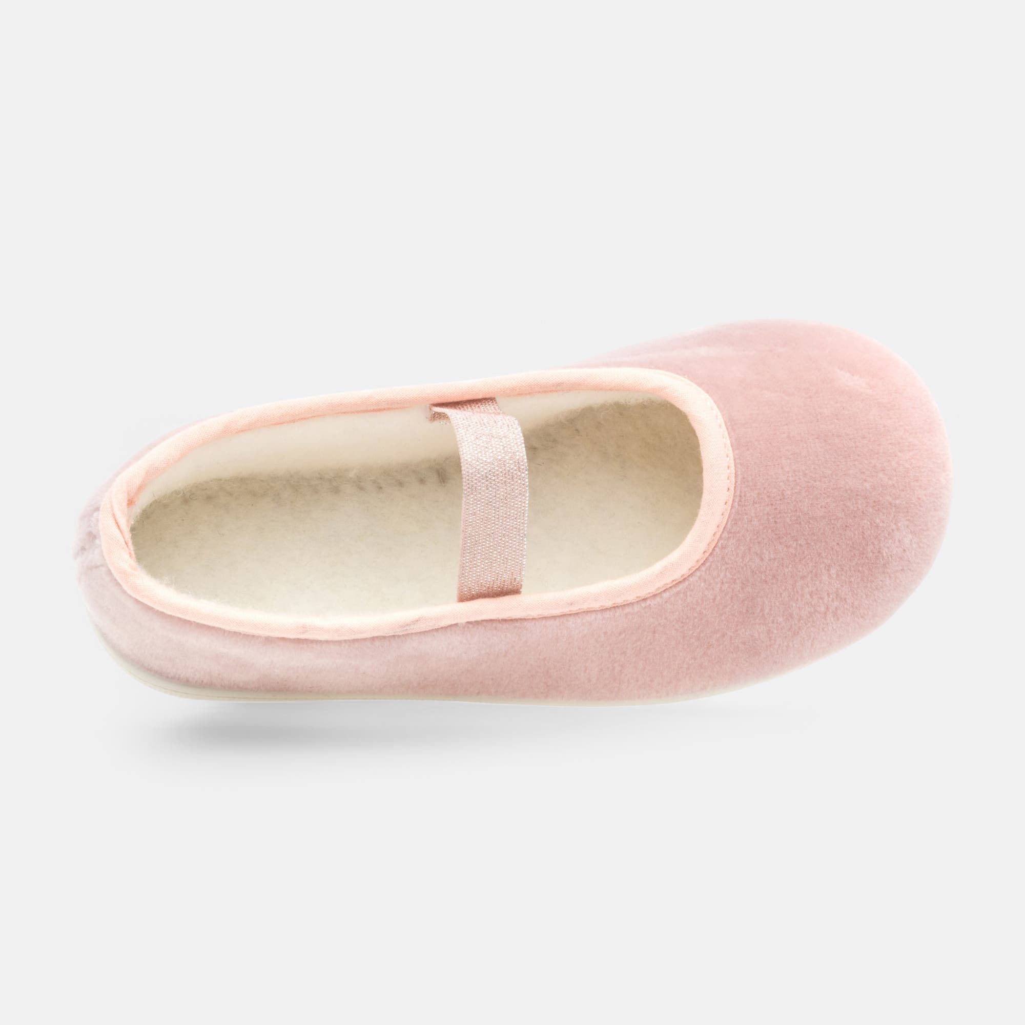 Chaussons ballerines Fille rose
