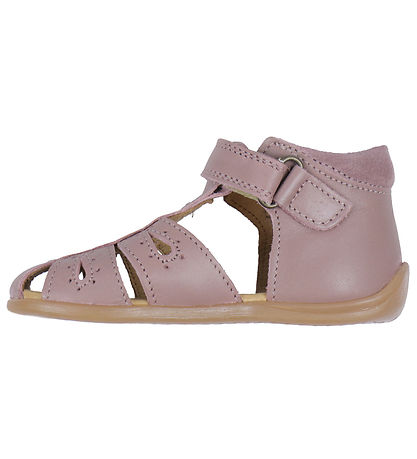 Pom Pom Sandalen - Starter-Drops Klettband - Dusty Lavender