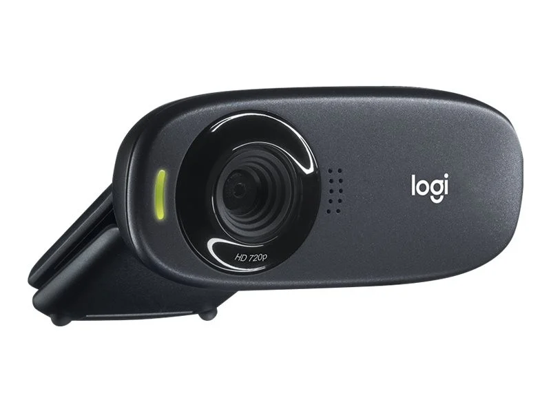 Logitech- C310 Webcam Black USB 2.0