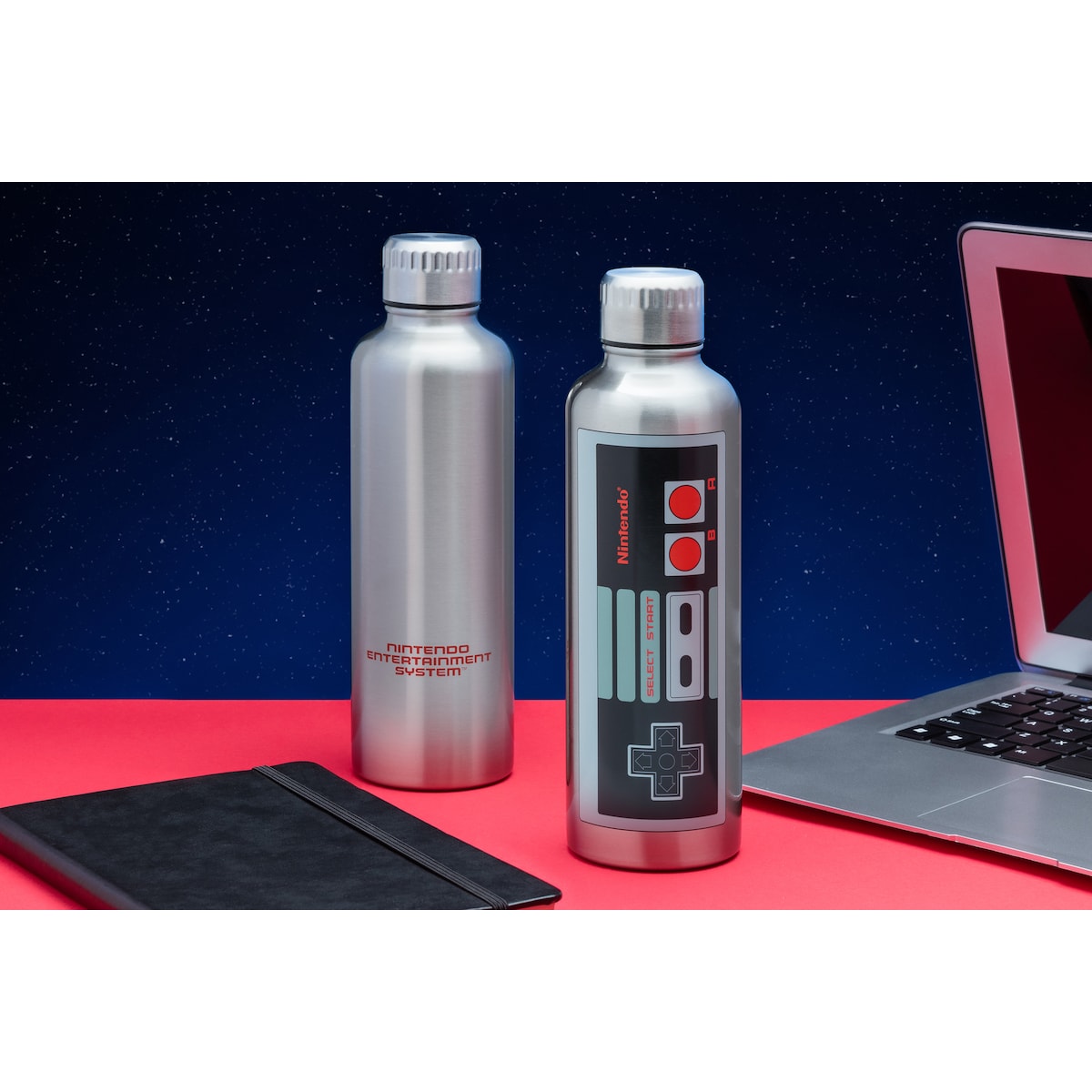 Play NES vannflaske i metall 500 ml