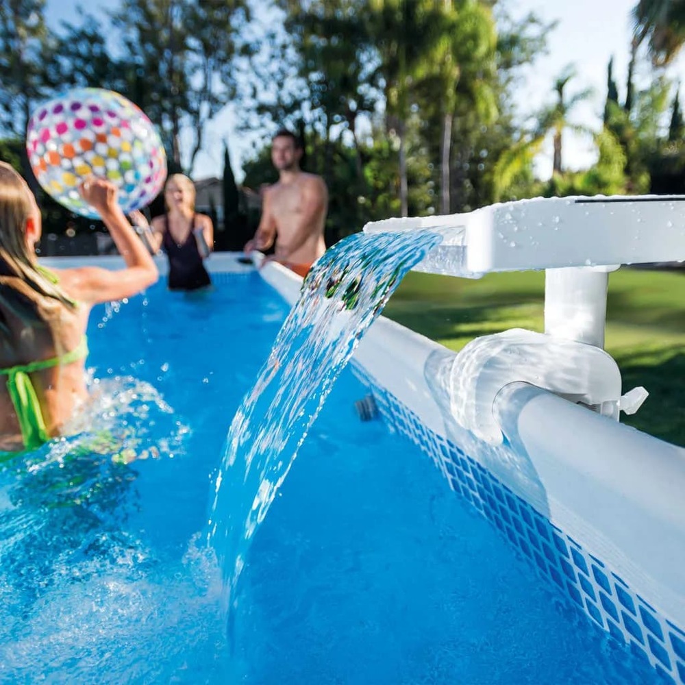 Cascade de piscine à led multicolore 28090