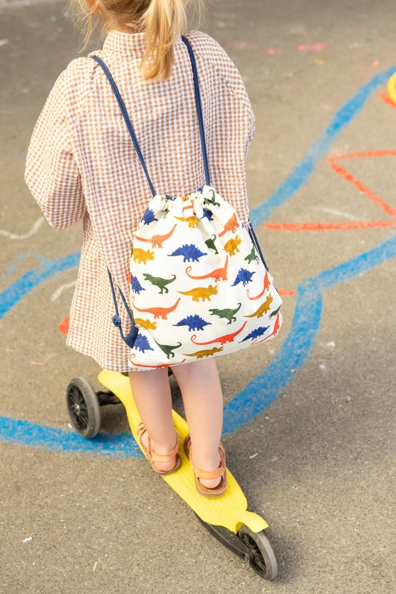 Sac à dos pochon enfant dinosaures Petit toi
