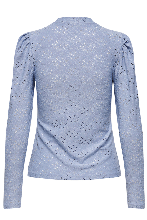 Only blauwe dames t-shirt