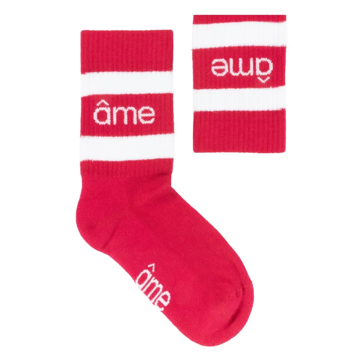 Âme Chaussettes Diego | Rose fuschia