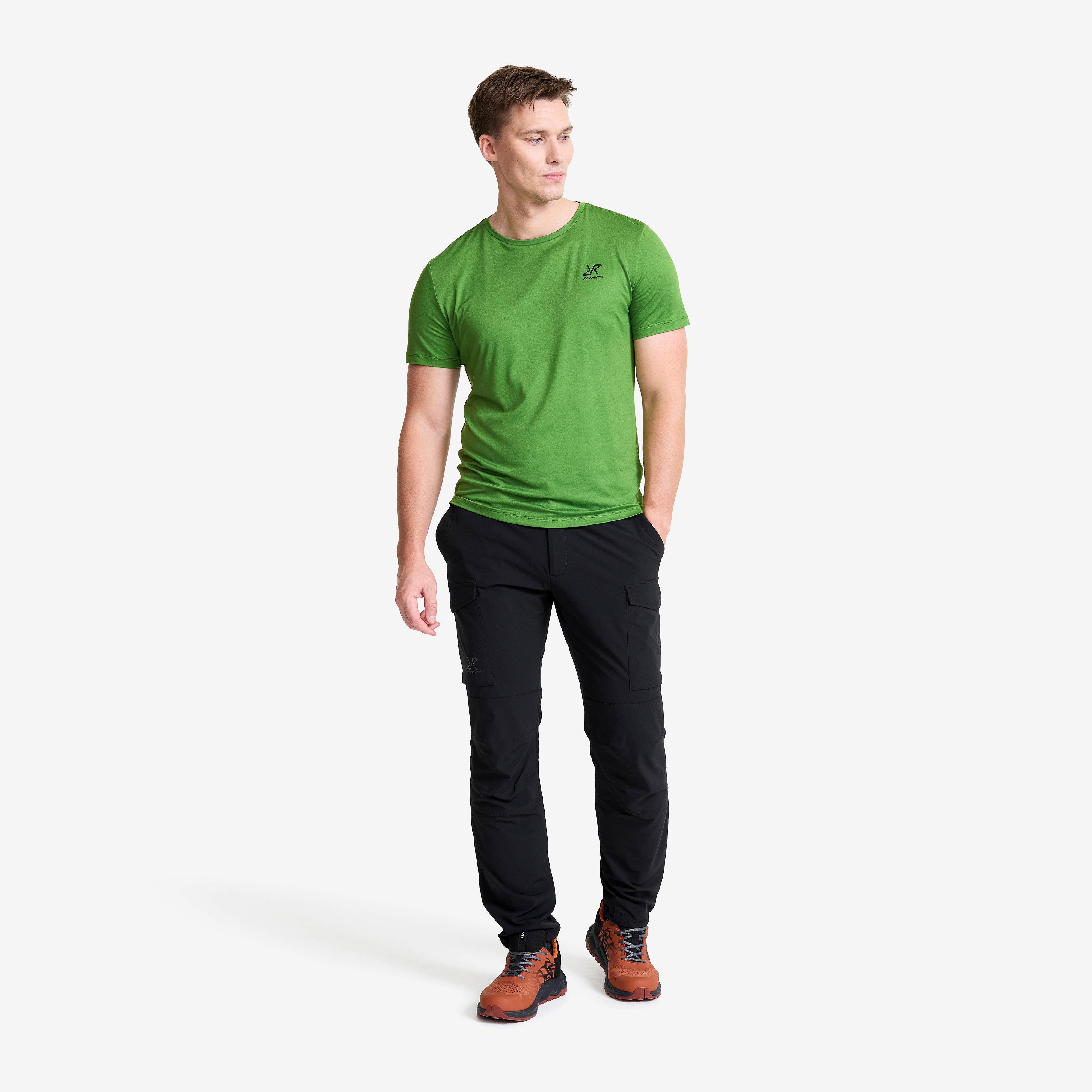Mission Slim Fit T-shirt Herre Cactus Green